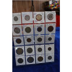 Assorted World Coins (20)