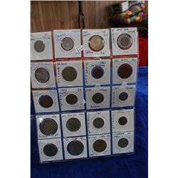 Assorted World Coins (20)