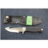 Image 1 : Kershaw Skinner with Gut Hook, 4.5" Blade, Rubber Handle & Kershaw Sheath