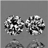 Image 1 : Natural White Diamonds Pair - Untreated