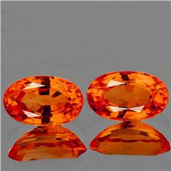 Natural Intense Orange Sapphire [Flawless-VVS]