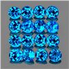 Image 1 : Natural AAA Brazil Paraiba Blue Apatite 16 Pcs