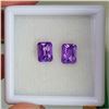 Image 1 : Natural Purple Amethyst Pair{Flawless-VVS1}