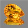 Image 1 : Natural Golden Orange Citrine 16.5x12 MM [Flawless-VVS]