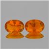 Image 1 : NATURAL INTENSE ORANGE MEXICAN FIRE OPAL - FL