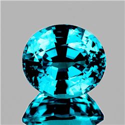 Natural Top Electric Blue Zircon 2.65 Ct  - VVS