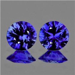 Natural Premium Violet Blue Sapphire Pair Untreated -FL