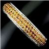 Image 1 : Natural  Orange Sapphire 150 Carats Bangle