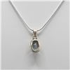 Image 3 : DAZZLING 3.5 CT SKY BLUE TOPAZ PENDANT