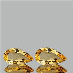 NATURAL GOLDEN ORANGE CITRINE 14x7 MM -FLAWLESS