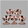 Image 1 : Natural Peach Pink Morganite 5 Pcs[Flawless-VVS]
