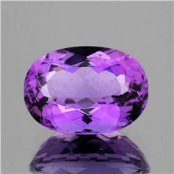 Natural Purple Amethyst 16x12 MM - Untreated