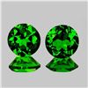 Image 1 : Natural Chrome Green Diopside Pair [Flawless-VVS]