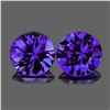 Image 1 : Natural Purple Sapphire Pair  [Flawless-VVS]