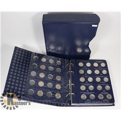COLLECTOR BINDER AMERICAN QUARTERS WITH COINS