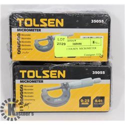 SEALED 2 TOLSEN  MICROMETER