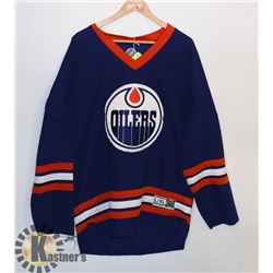 EDMONTON OILERS JERSEY ADULT SIZE L-XL