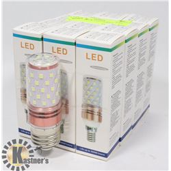 LOT OF 12 NEW LED LIGHT BULBS - 6000K