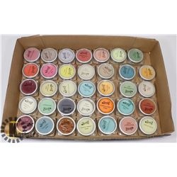 FLAT OF ASSORTED SCENTSY LARGE SAMPLES