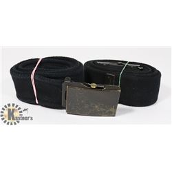 LOT OF 2 EDDIE BAUER  BELTS