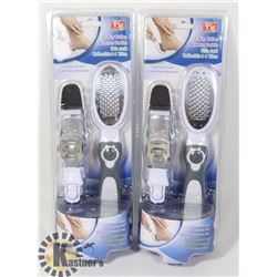 FLAT OF NEW 4-WAY CALLUS REMOVER PADDLES