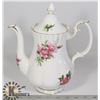 Image 1 : ROYAL ALBERT PRAIRIE ROSE TEA POT W/LID