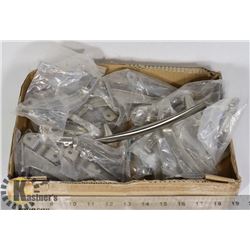 BOX WITH VARIOUS DOOR HARDWARE