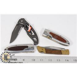 4 PACK ASSORTED KNIVES