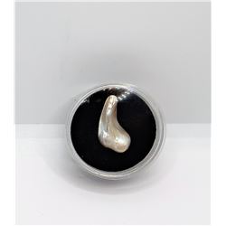 20)  NATURAL 9 CT BIWA PEARL, 22 MM X 12 MM,