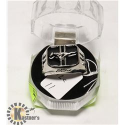 925 STERLING SILVER FORD MUSTANG MENS