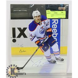 JORDAN EBERLE EDMONTON OILERS SIGNED 8X10