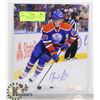 Image 1 : DAVID PERRON EDMONTON OILERS SIGNED 8X10 PHOTO