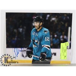PATRICK MARLEAU SAN JOSE SHARKS SIGNED 8X10