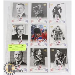 18 MONTREAL CANADIENS 2008 CENTENNIAL CARDS
