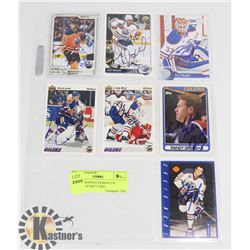 7 AUTOGRAPHED EDMONTON OILERS HOCKEY CARD