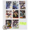 Image 1 : 8 AUTOGRAPHED VANCOUVER CANUCKS HOCKEY CARDS