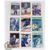 Image 1 : 9 AUTOGRAPHED QUEBEC NORDIQUES HOCKEY CARDS