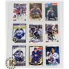 Image 1 : 9 AUTOGRAPHED WINNIPEG JETS CARDS