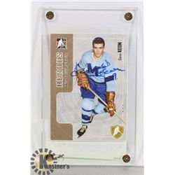 DAVE KEON ST MICHAELS BUZZERS SIGNED CARD