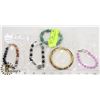 Image 1 : LOT OF 5 ASSORTED BRACELETS