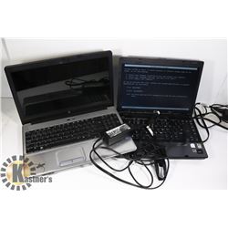 LOT OF 2 LAPTOPS (MAINTENANCE NEEDED)