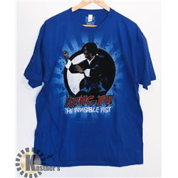 KUNG FU INVISIBLE FIST MEN'S TSHIRT XL