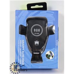 NEW GRAVITY AUTO HOLD WIRELESS CHARGER, AUTO