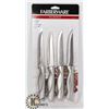 Image 1 : NEW FARBERWARE 4PC STEAK KNIFE SET