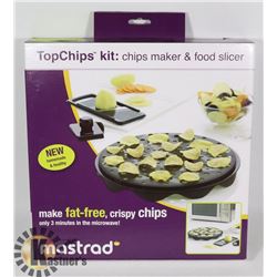 NEW TOP CHIPS KIT: CHIPS MAKER & FOOD SLICER