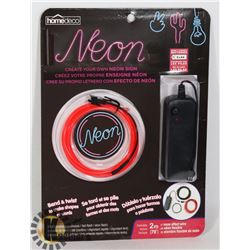 NEW CREATE YOUR OWN NEON SIGN (BATTERY POWERED)