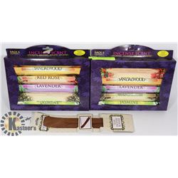 LARGE BUNDLE OF ASSORTED INCENSE STICKS AND