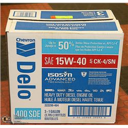 CHEVRON DELO SDE 15W40 MOTOR OIL - NEW