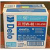 Image 1 : CHEVRON DELO SDE 15W40 MOTOR OIL - NEW