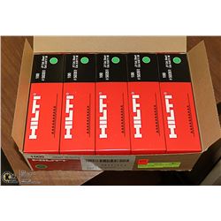 BOX OF 100 HILTI #50351 .27 CAL SHORT STRIPS